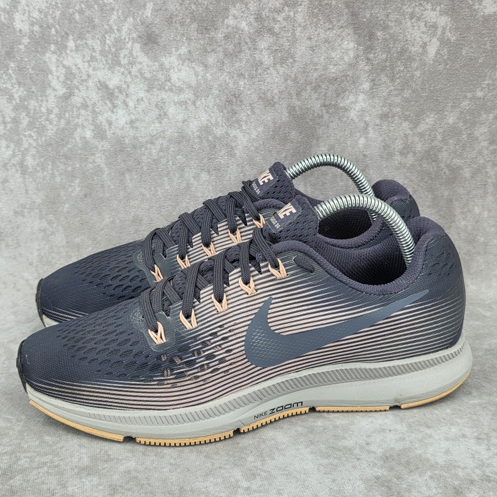Nike Air Zoom Pegasus 34 Womens Running Shoes Size 9 Gridiron 880560-011